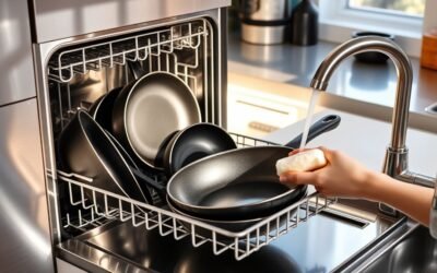 nonstick cookware dishwasher care