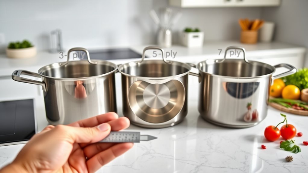 ply count affects cookware performance
