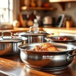 premium stainless steel cookware