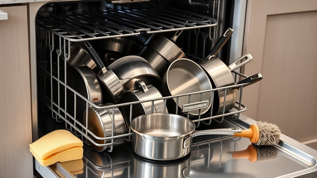 saucepans dishwasher safety guide