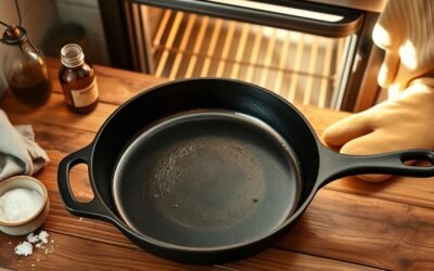 seasoning cast iron properly