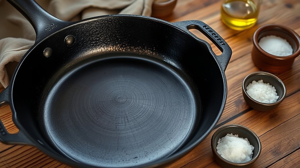 seasoning enhances cast iron