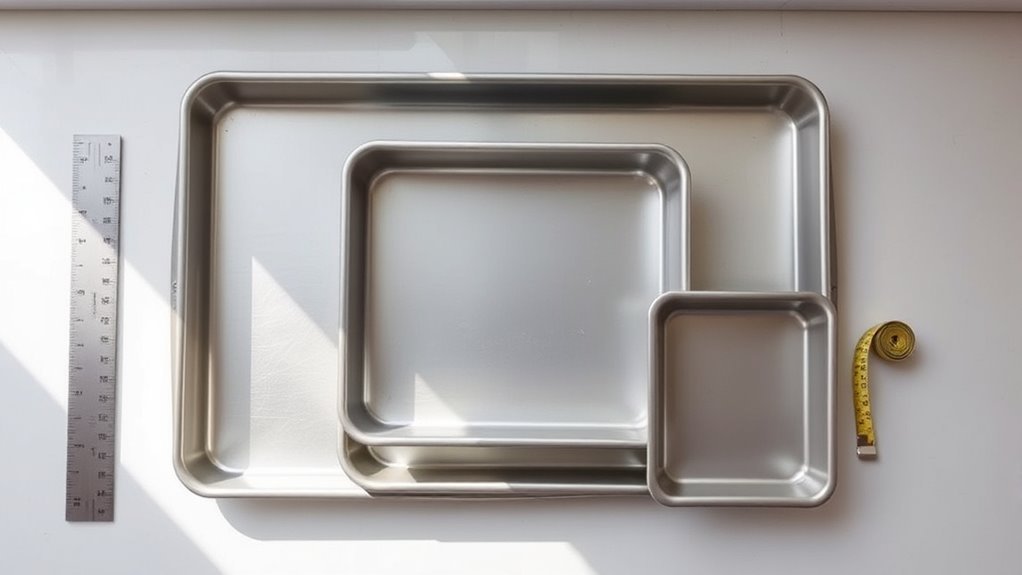 standard baking sheet dimensions