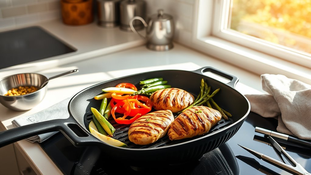 versatile indoor grilling tool