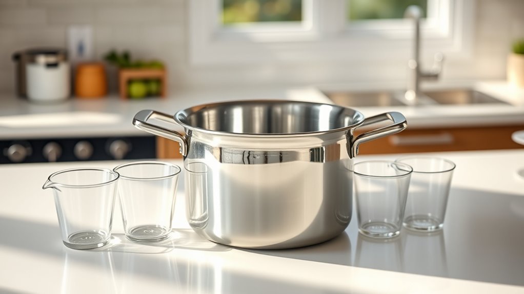 4 quart pan dimensions