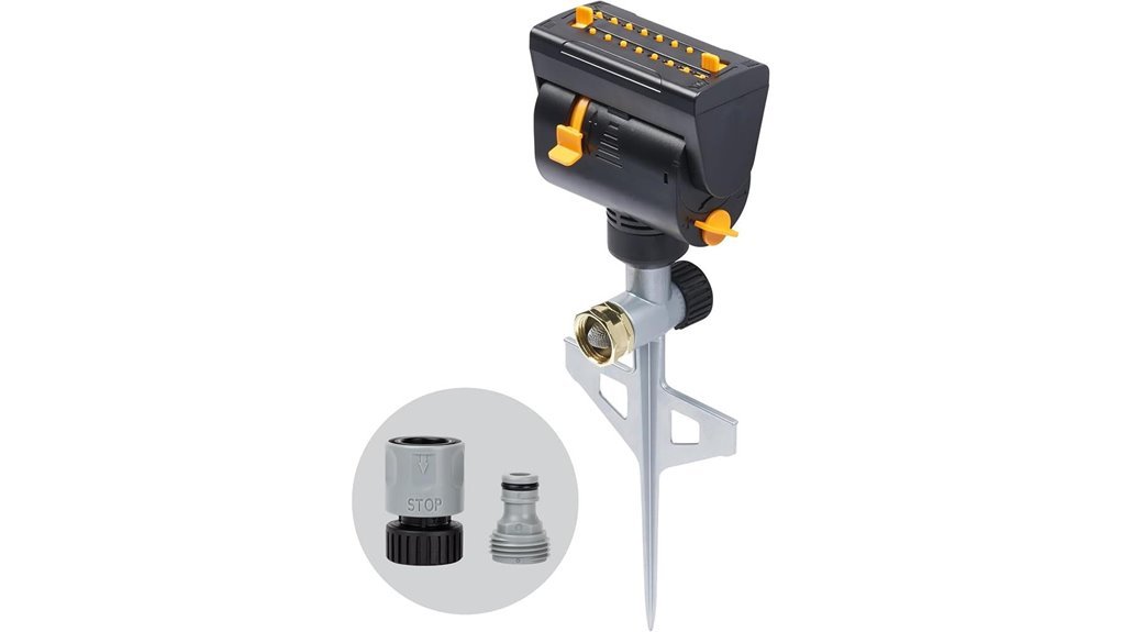 adjustable 360 spike sprinkler