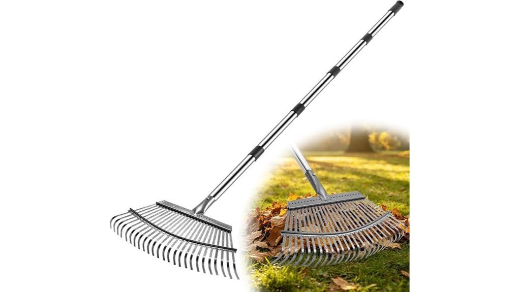 adjustable heavy duty rake