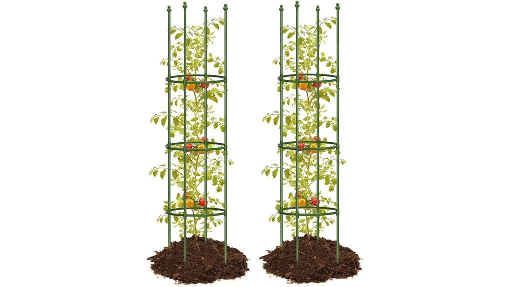 adjustable tomato cages set