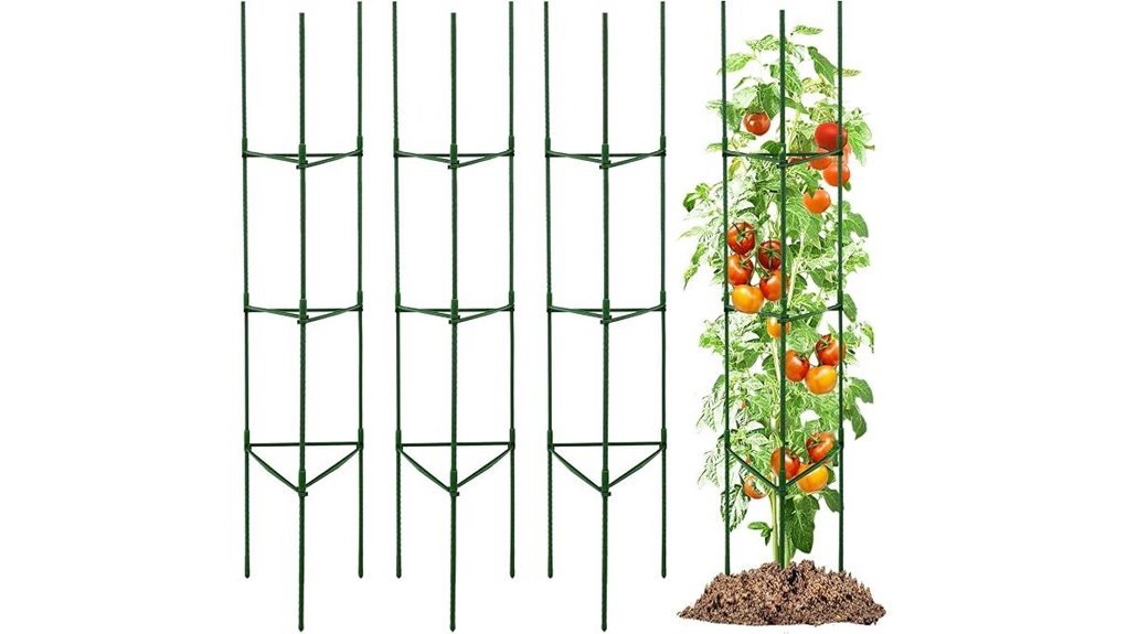 adjustable tomato plant support