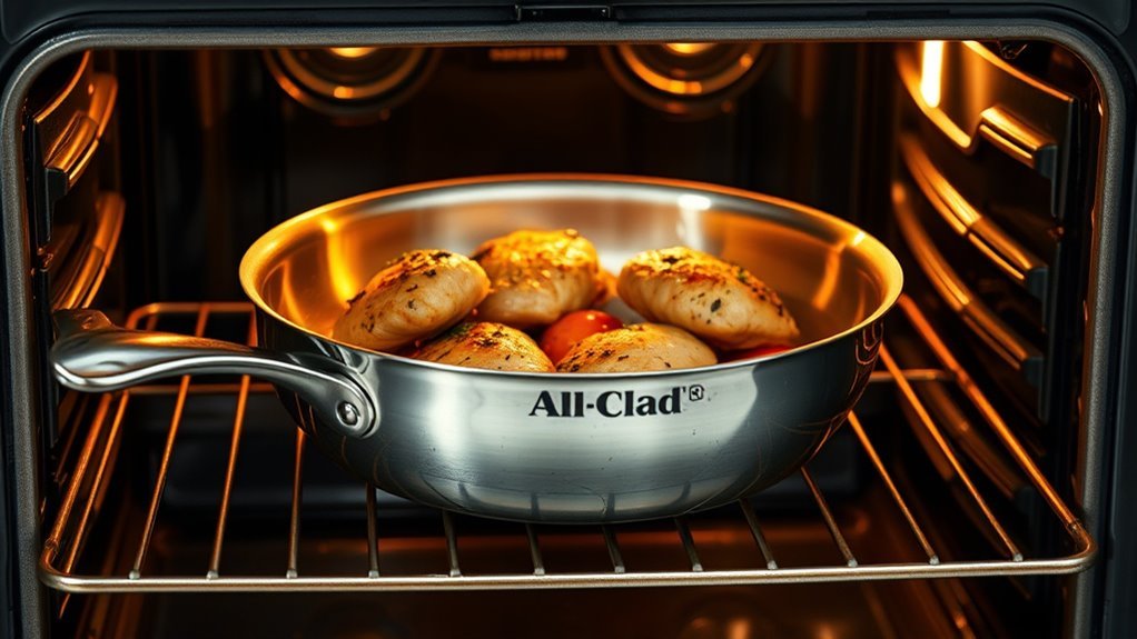 all clad oven safe guidelines