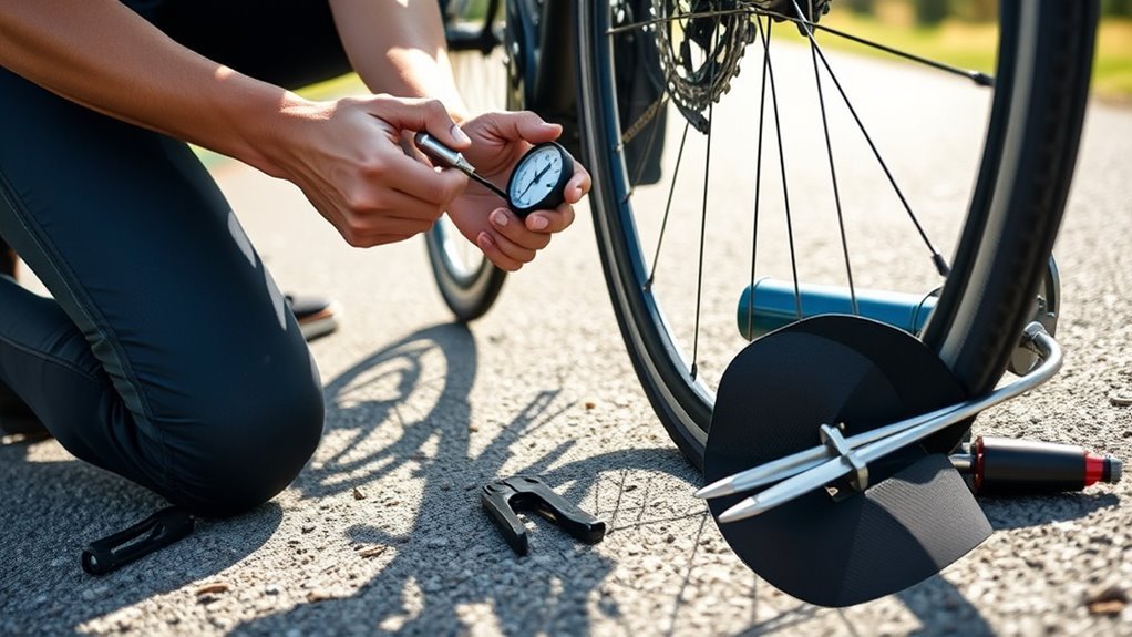 avoid bicycle flat tires