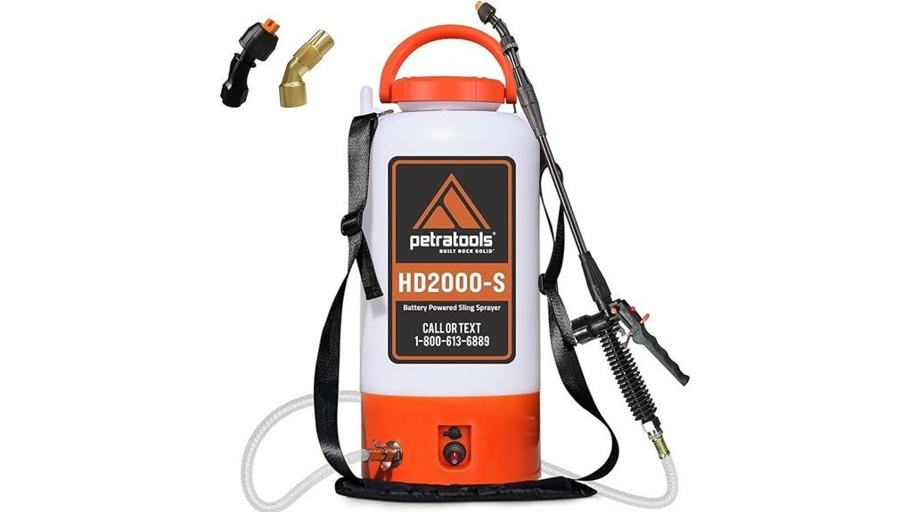 battery powered garden sprayer