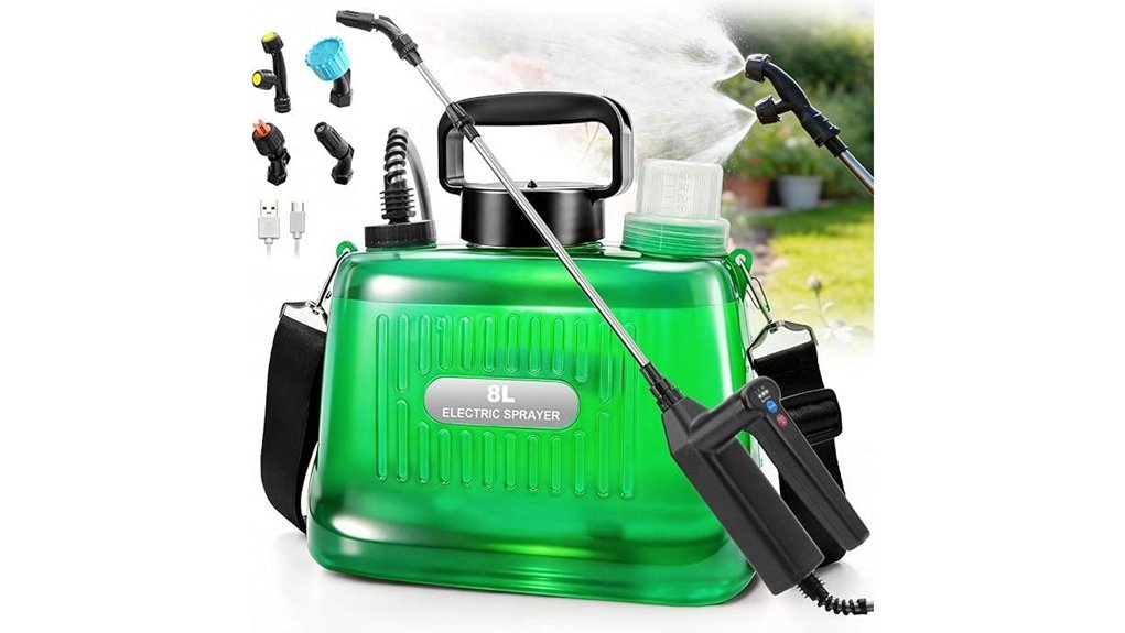 battery powered garden sprayer