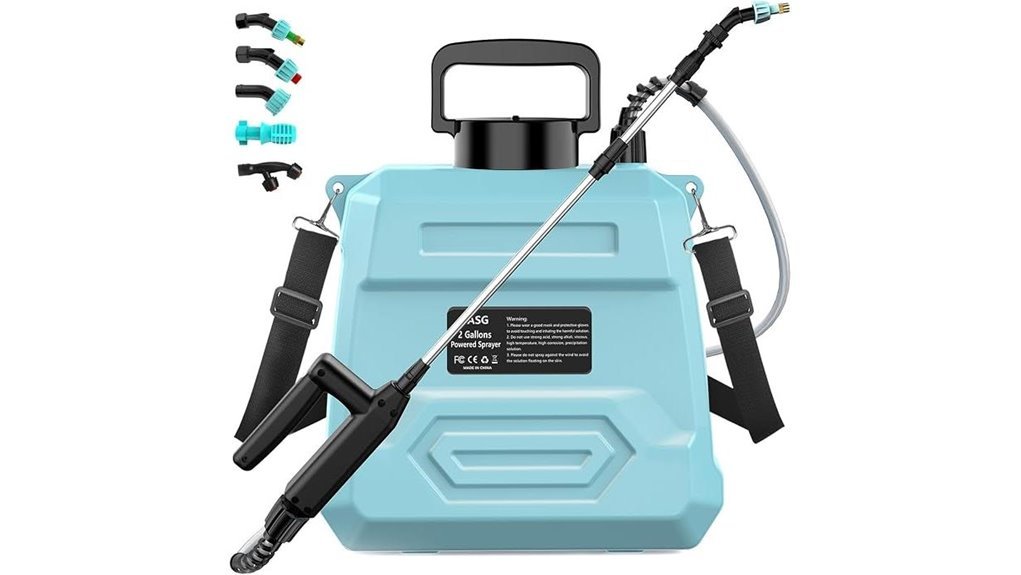 battery powered garden sprayer