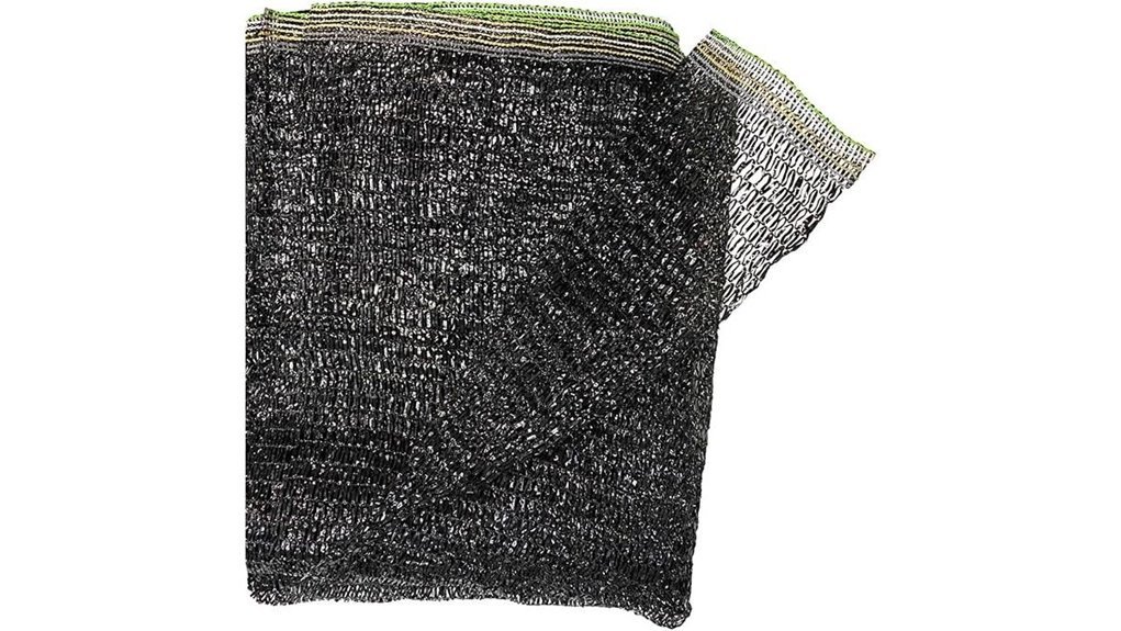 black garden shade cloth