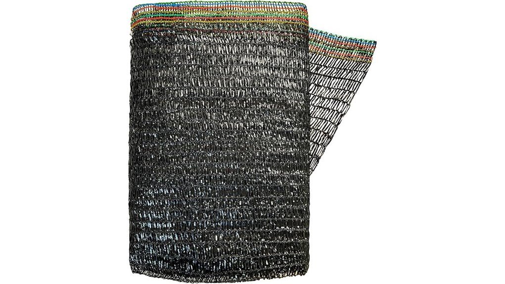 black garden shade cloth