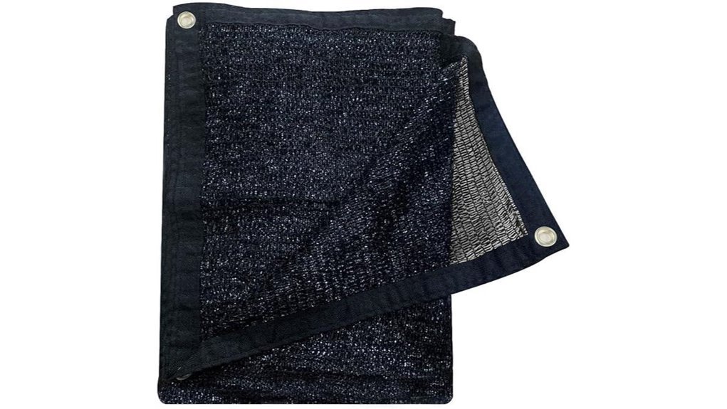 black garden sun shade