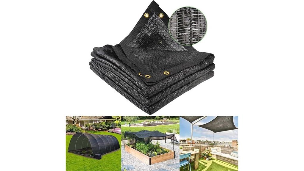 breathable garden shade tarp