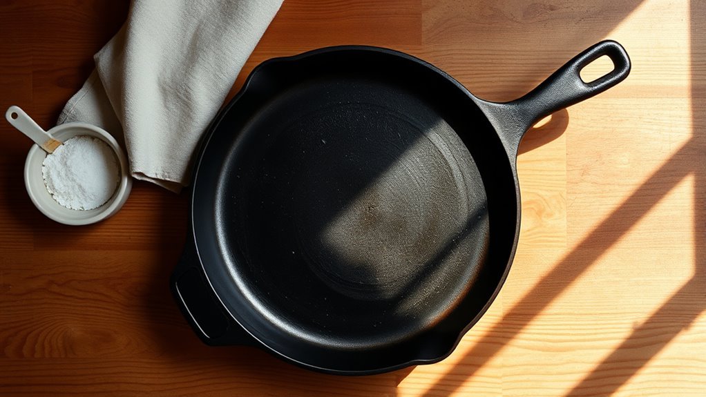 cast iron pan preparation