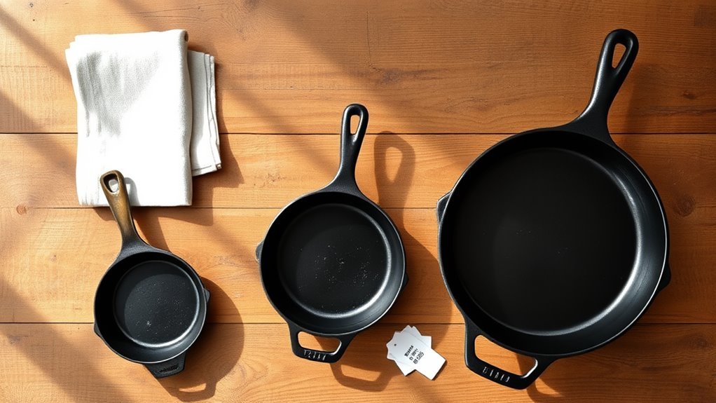cast iron pan prices