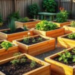 cedar raised garden beds 8jelk