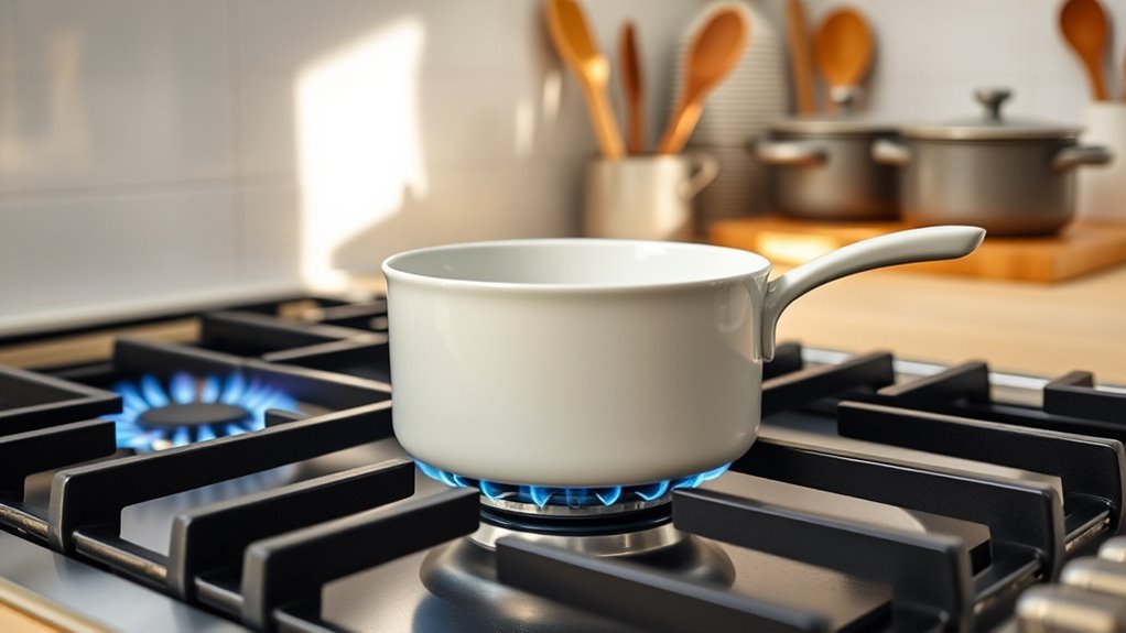 ceramic cookware gas compatibility