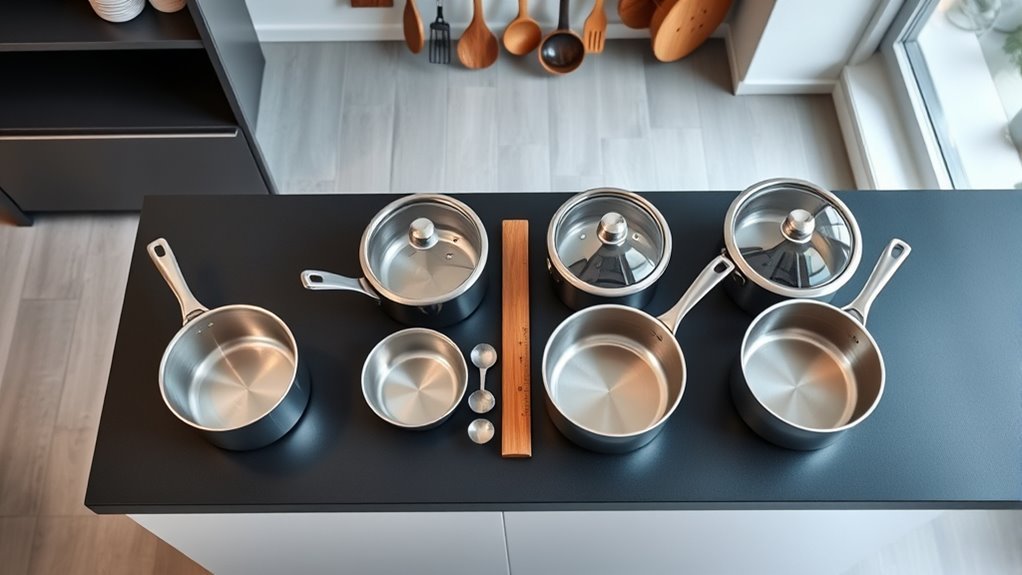 choose saucepan sizes wisely