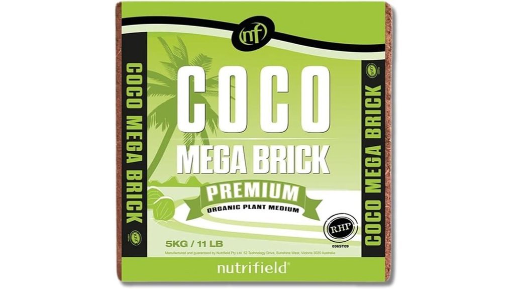 coconut coir growing medium