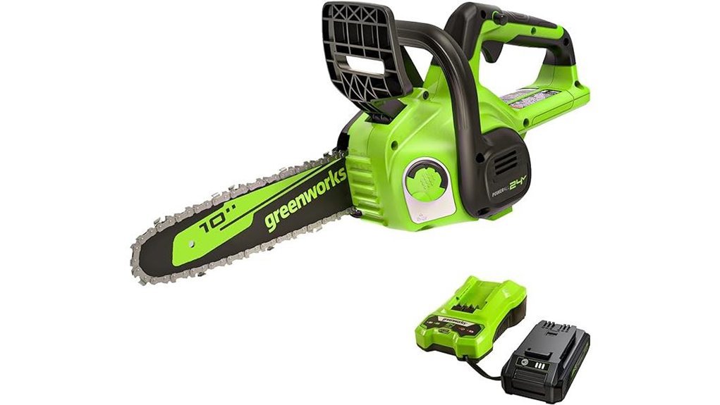 compact cordless chainsaw power
