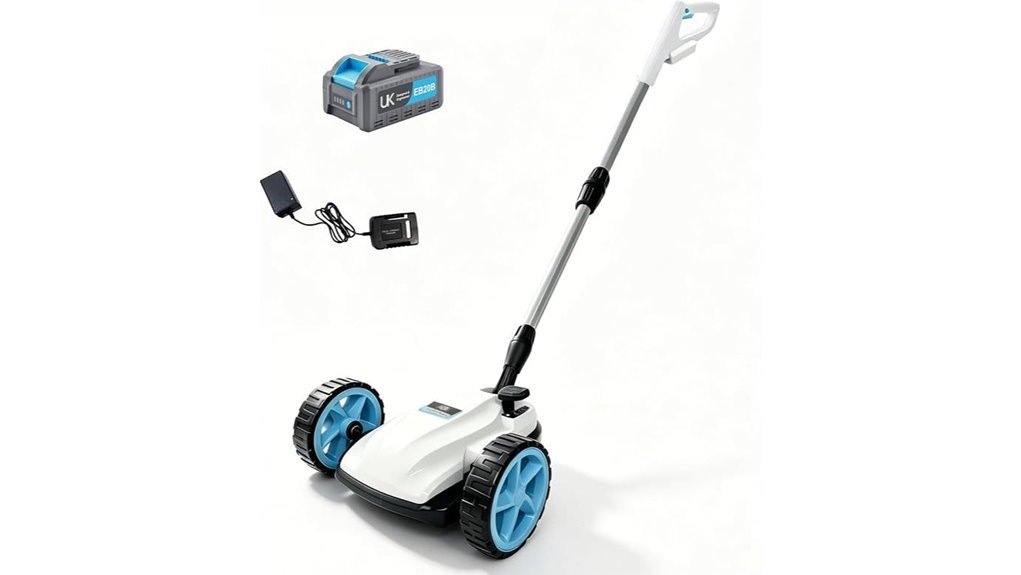 compact cordless lawn mower