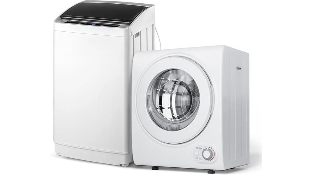 compact laundry solution set