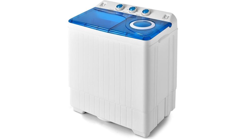 compact washer and spinner