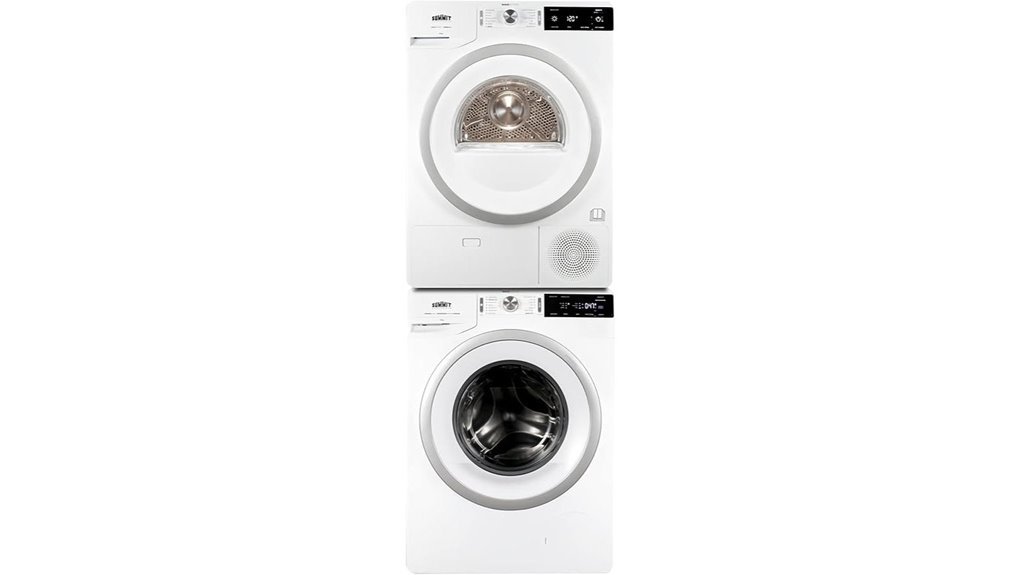 compact washer dryer combination unit