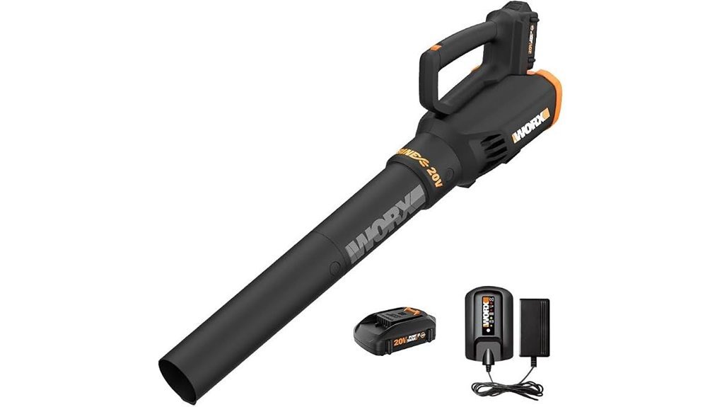 cordless 20v lawn blower