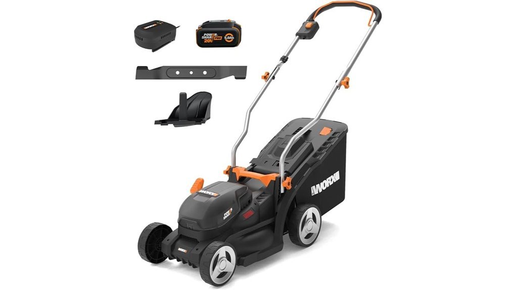 cordless 2 in 1 lawn mower