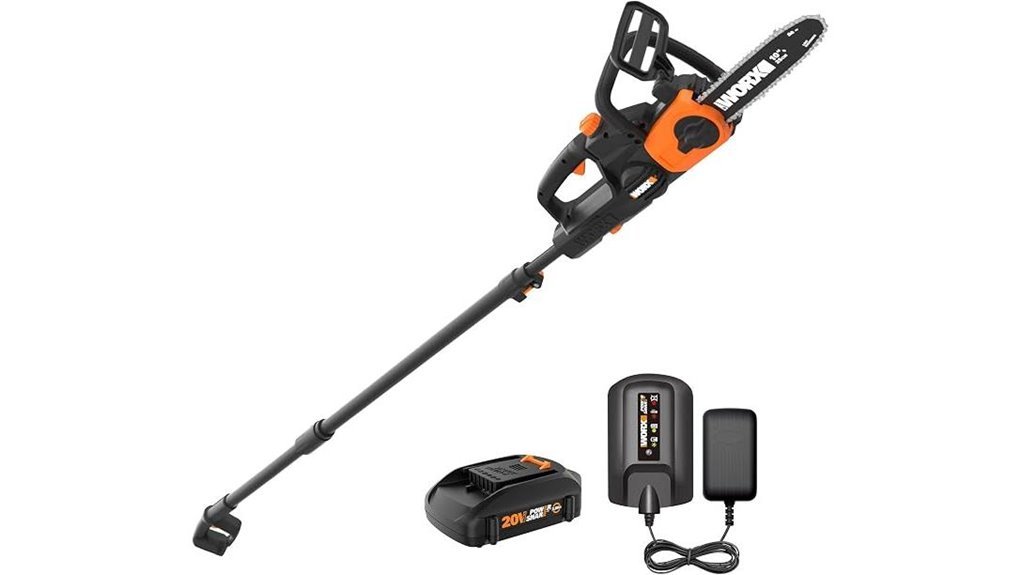cordless 2 in 1 pole saw