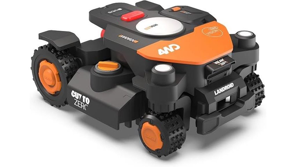 cordless 4wd lawn mower