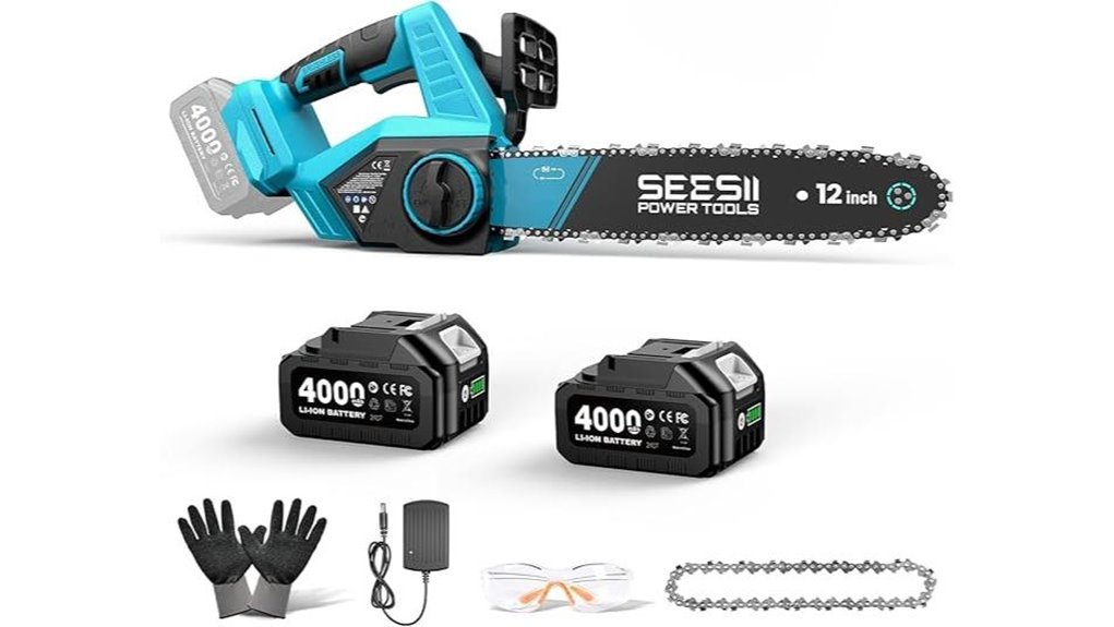 cordless brushless electric chainsaw