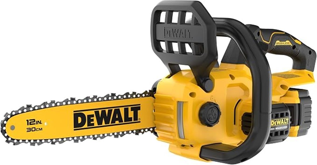 cordless chainsaw power tool