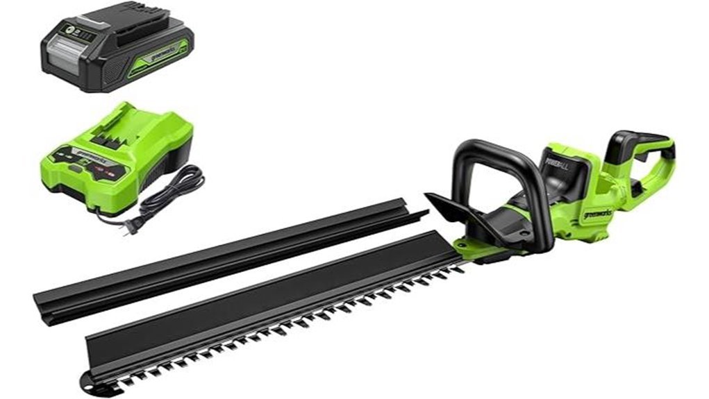 cordless hedge trimmer kit