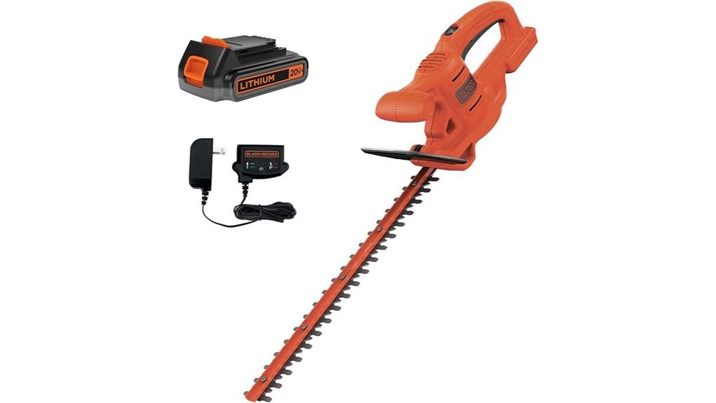 cordless hedge trimmer tool