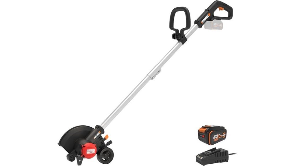 cordless lawn edger tool