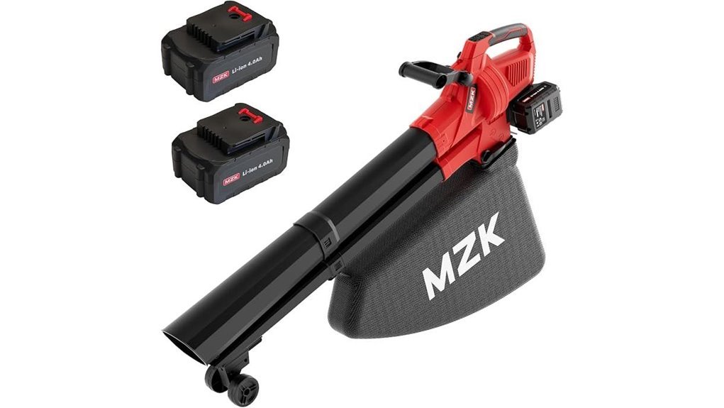 cordless leaf vacuum mulcher
