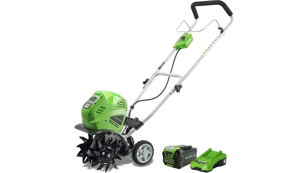 cordless tiller with battery