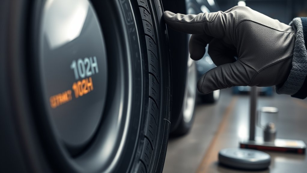Correct tire load index is essential for safe vehicle weight support