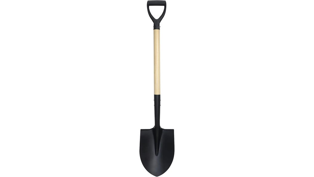 d handle round garden shovel