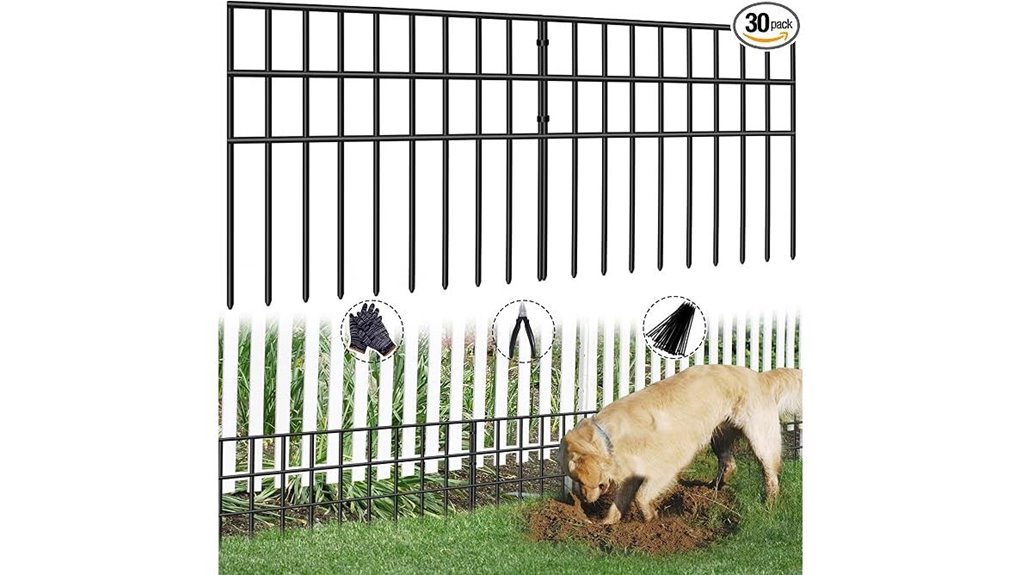 dog and rabbit fence