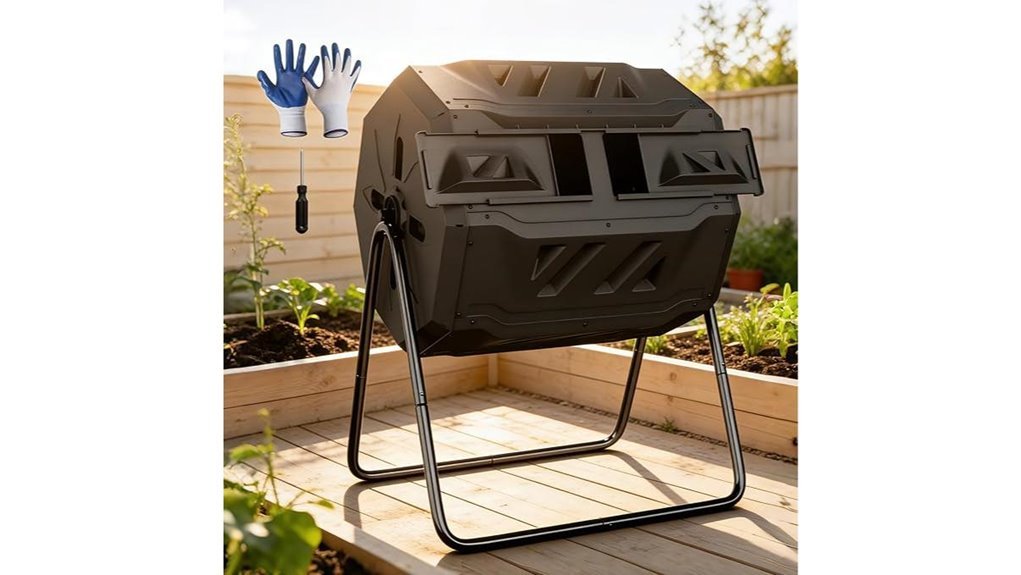 dual chamber composting solution