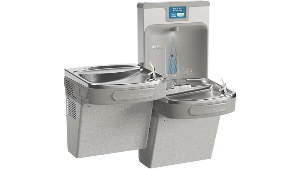 dual drinking water station