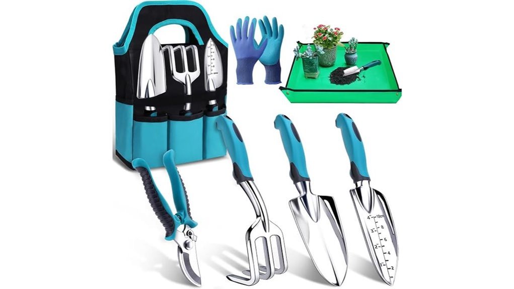 durable aluminum gardening tools